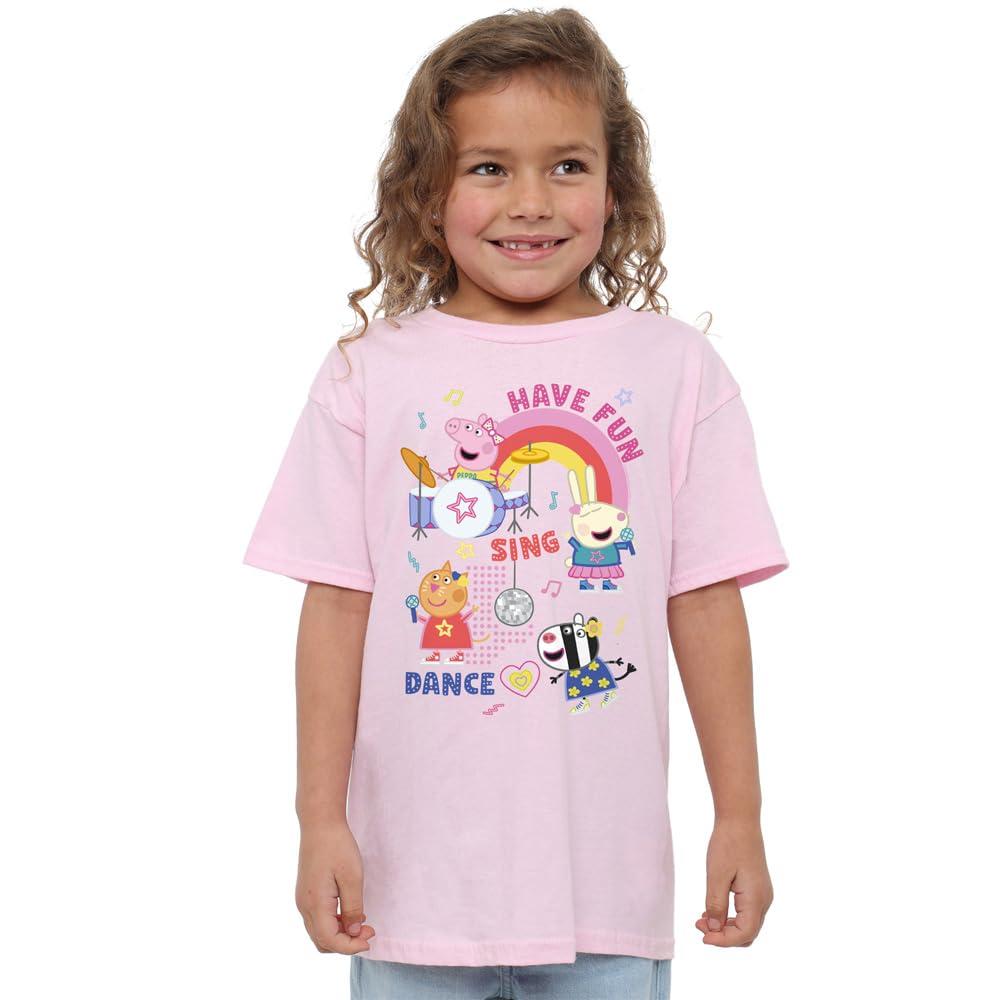 Peppa Pig Футболка «Дети веселятся с друзьями»