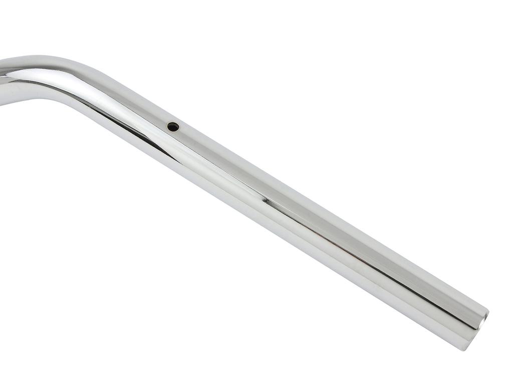 POSH FAITH Motorcycle Touring Bars for W800 W800 Steel with Plated 043062 Handlebars, (2011-2016) (2020) Finish,