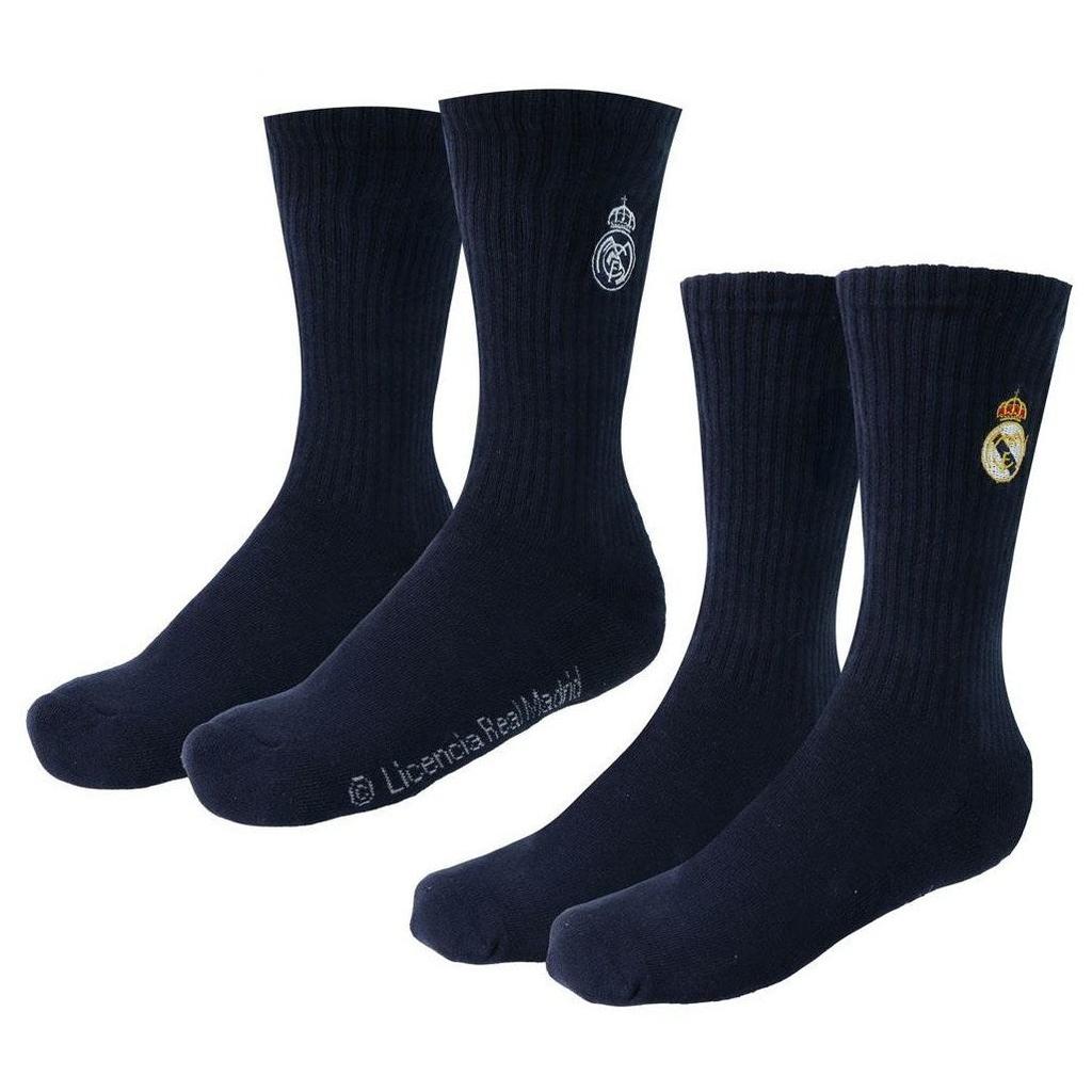 Real Madryt skarpetki wysokie 2-pack 2900003434 granatowy 39/42