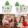 Christmas Money Theme Box With Tree Design For Festive Celebration Exchange Gift