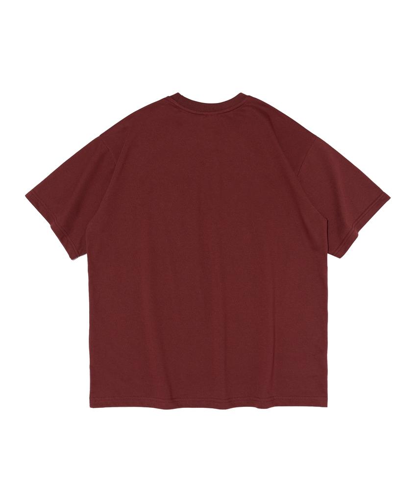 ROIDESROIS Parisha Printed Short Sleeve T-Shirt (Wine)