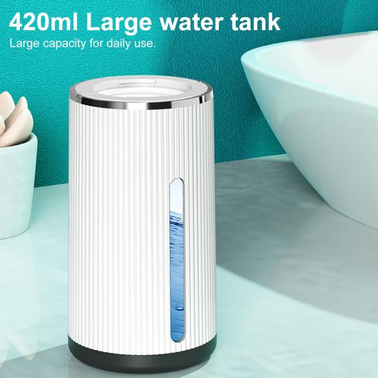 Автоматический сенсорный дозатор мыла 420 мл USB перезаряжаемый индуктивный генератор пузырьков 4-уровневый регулируемый объем пены электрический дозатор мыла