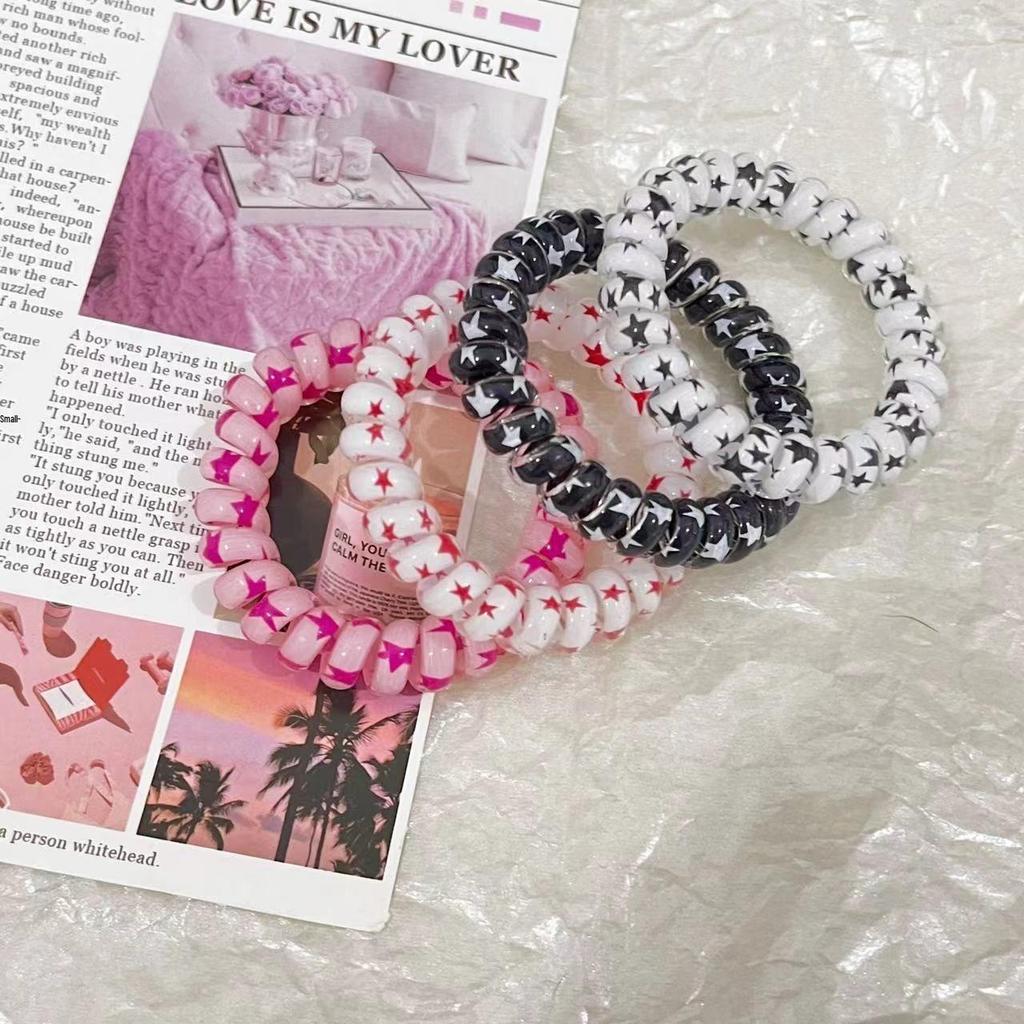 Elastic Hair Ties - No-Pull, Versatile & Stylish for 2024