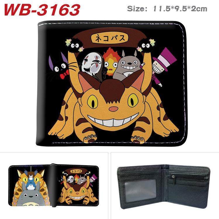 My Neighbor Totoro Coin Purse Large Capacity Full Color Print Short Card Holder Anime Wallet Leather Purse Gift 1pcs