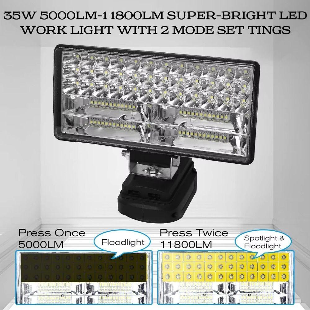 300w High Bright Spotlight LED Light Bar Fog Headlights Working Fog Light  Offroad Automobile