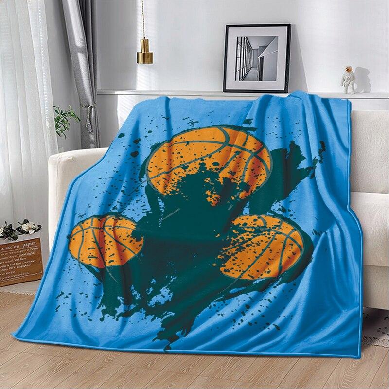 Fashion basketball blanket custom lightweight thermal insulation blanket Sofa blanket bed office blankets for beds