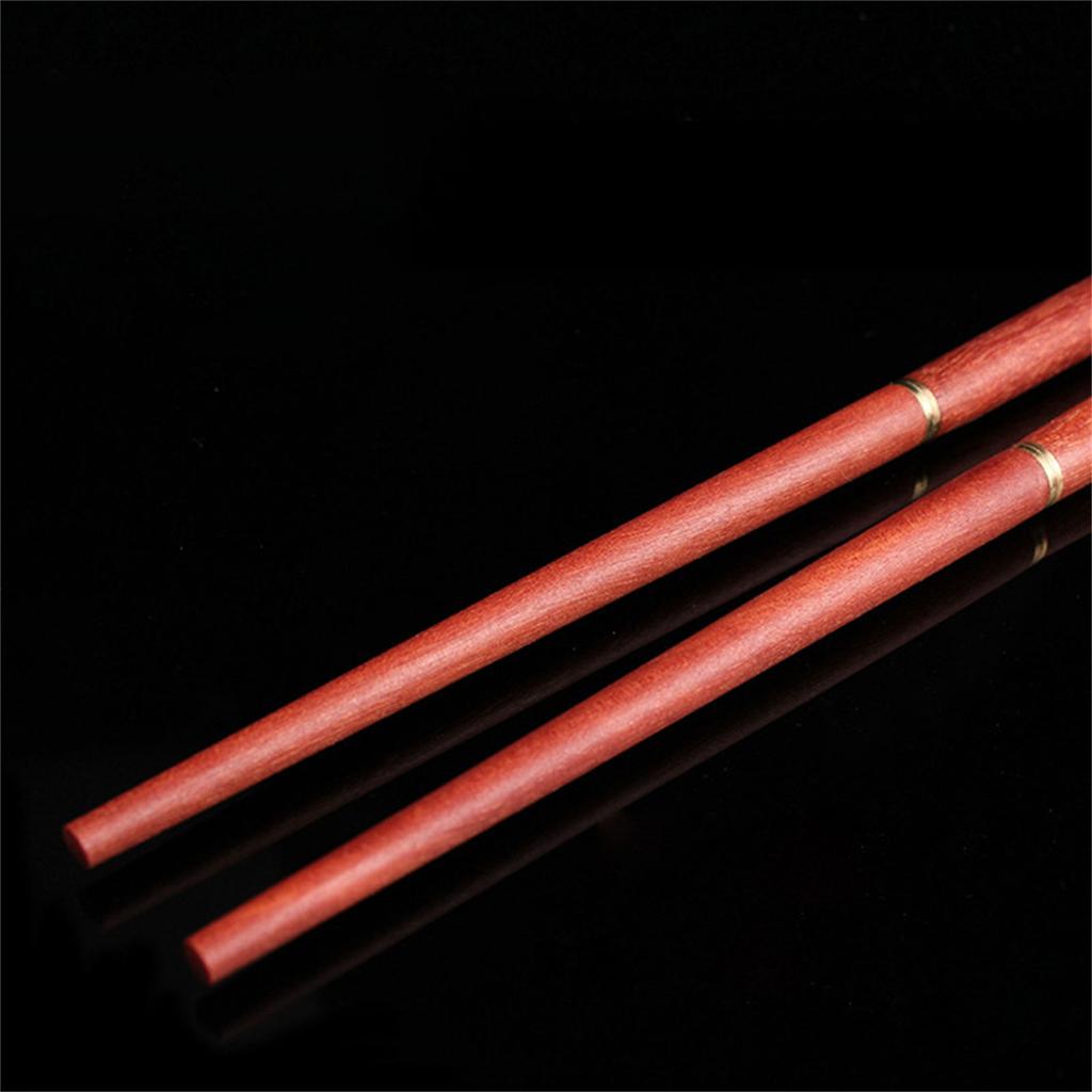 Portable Folding Chopsticks with Storage Bag Wooden-Material for Outdoor Camping
