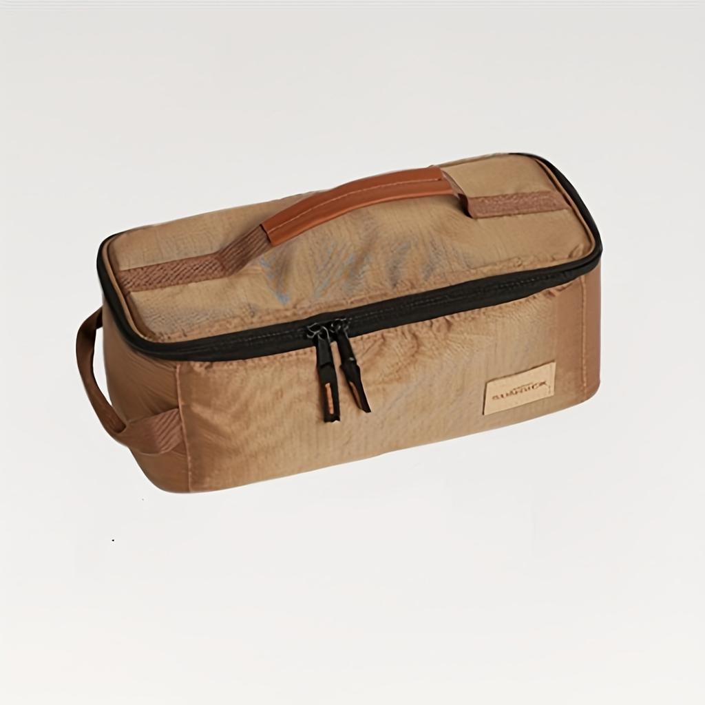 Outdoor Camping Cookware Storage Bag, Camping Barbecue Tableware Storage Bag, Portable Handbag for Self-Driving Trips and Picnics