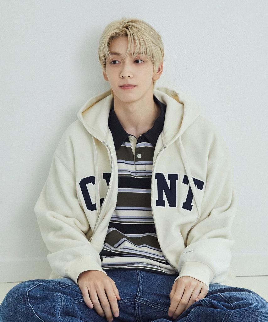 COVERNAT Collared Rugby Long Sleeve Melange Gray
