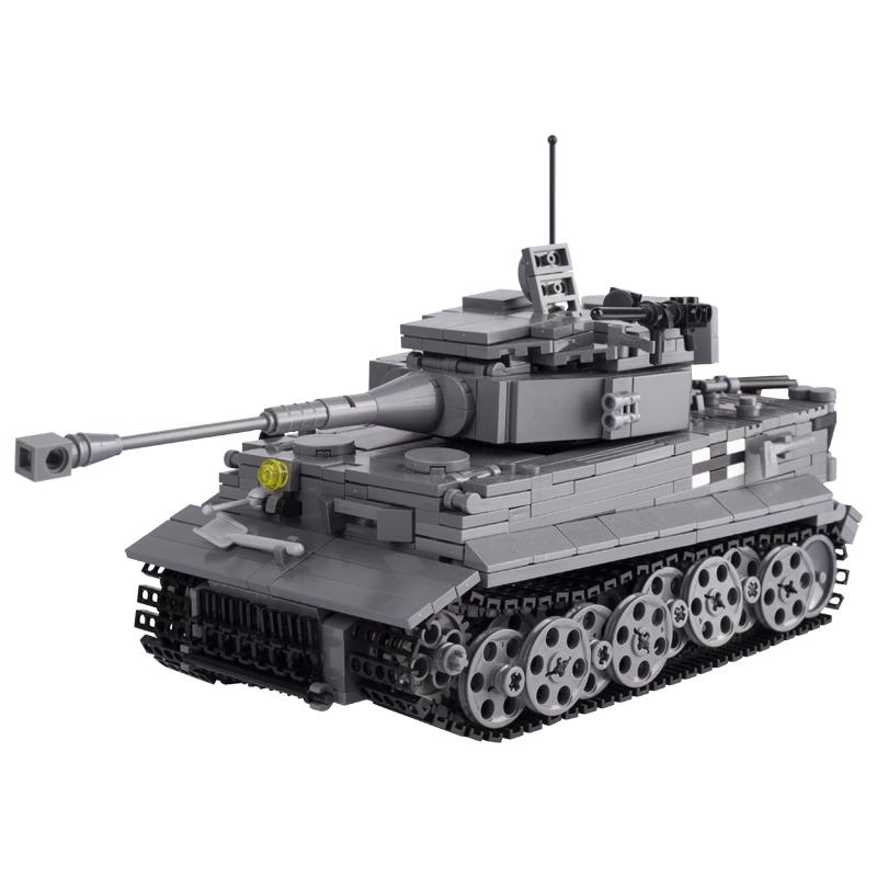 Конструктор MOC Игрушки Военный Автомобиль Транспортное Средство Танк WW2 Оружие Строительные Блоки Игрушка Немецкий Американский Солдат Бронированный Артиллерийский Грузовик Подарок Мальчикам