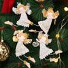New Christmas Decorations Christmas Cute White Angel Desktop Window Creative Ornaments Christmas Tree Ornaments