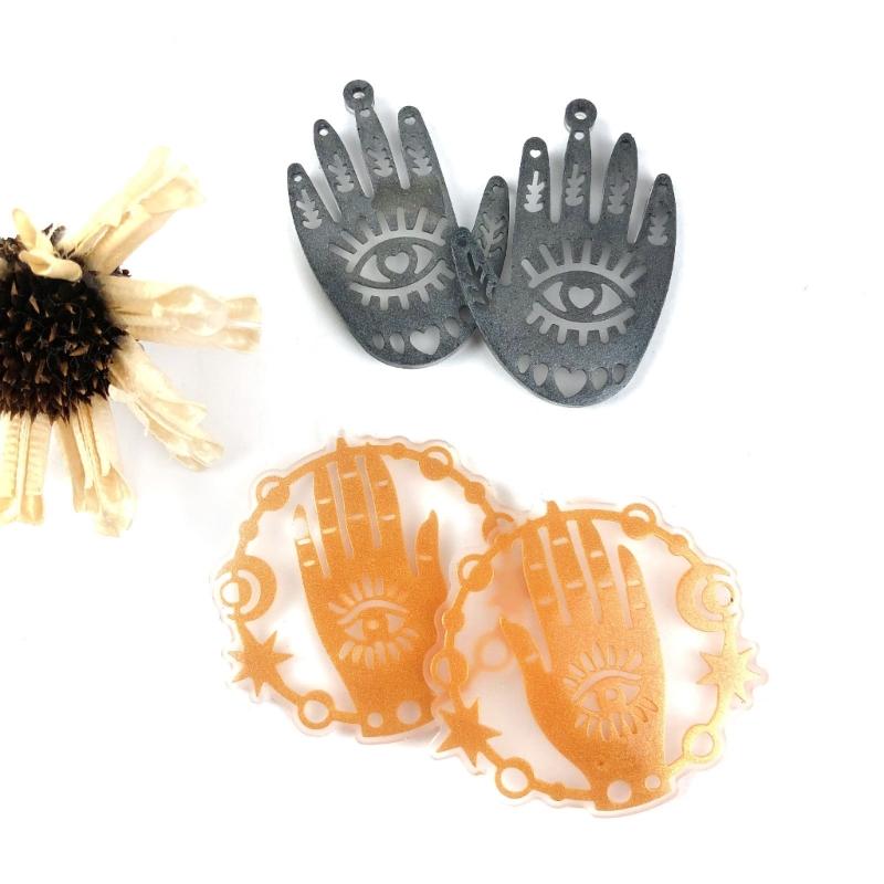 28 Pcs Multiple Styles Geometry Earrings Silicone Molds Suitable for Epoxy Diy Crafts Ornament Pendant Keychain Making