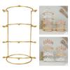 Bride Headbands Display Stand Jewelry Organizer Rack Princess Crown Headdress Holder High Capacity for Bride Hair Charm