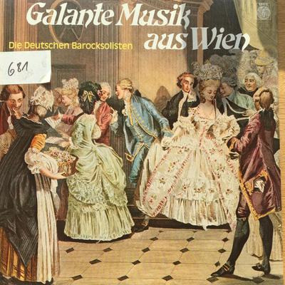 Виниловая пластинка DIE DEUTSCHEN BAROCKSOLISTEN - Галантная музыка из Вены 424705 Orbis 1977 Германия Классика Б/У