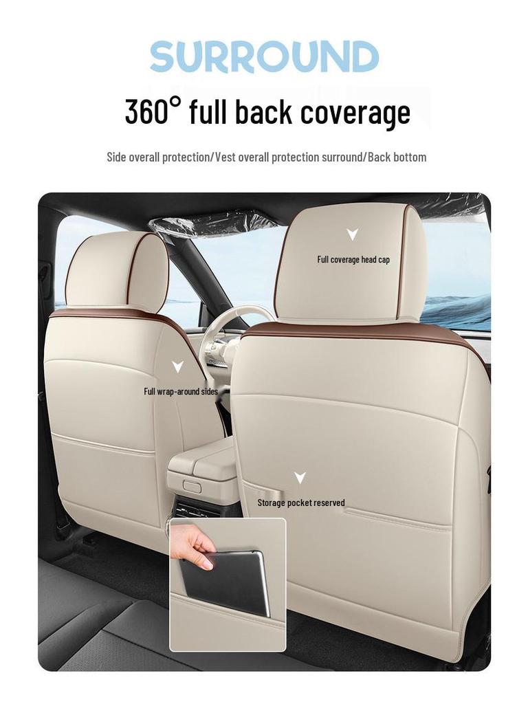 Всесезонные чехлы на сиденья и автомобильные подушки для GAC Toyota Platinum 3x 2025 года