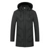 Men's Mid-Length Winter Down Cotton Jacket - Thick, Warm, Casual Coat