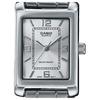 Casio Модный тренд Часы с кварцевым механизмом и стальным ремешком Женские часы Серебристые LTP-1234DD-7A