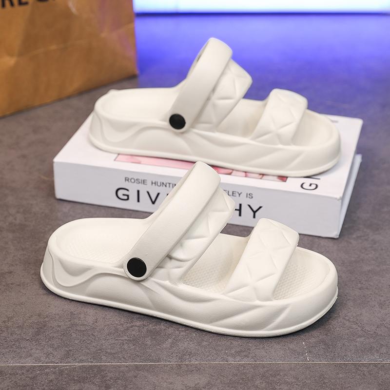 Fashion Women New Platform Slippers Outdoor Fashion Thick Sole Beach Sandals Comfort Soft EVA Slides Non-slip House Bath Slippers