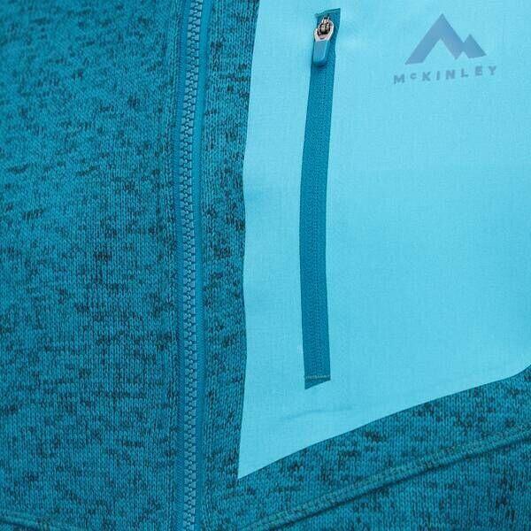 McKinley Мужская флисовая куртка Skeena II Skeena II (280750) меланж/голубой бензин