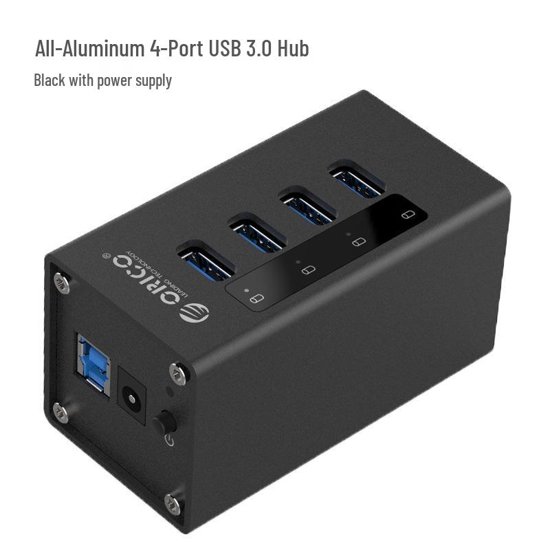ORICO A3H Высокоскоростной USB 3.0 Четырехпортовый Expansion Hub с блоком питания