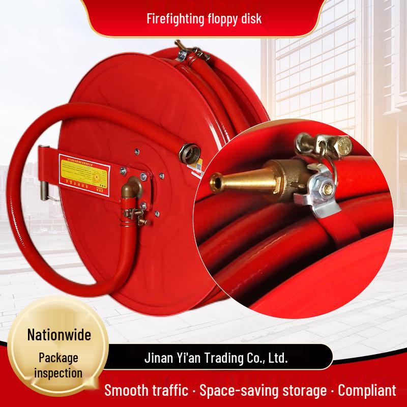 High-Pressure Fire-Resistant Self-Rescue Hose Reel for High-Rise Emergency
