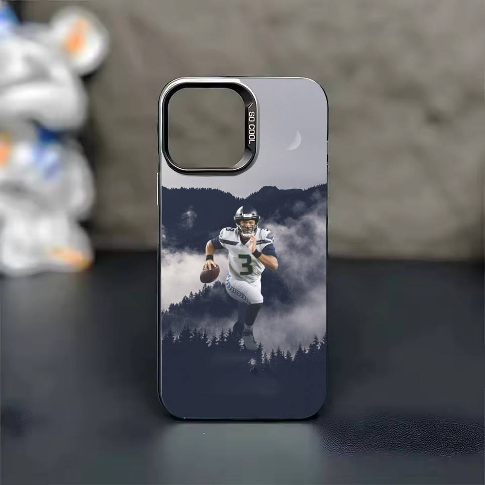 R-Russell Rugby  Wilson 3  Phone Case Color Silver Shell For IPhone 17 16 15 14 13 12 11 Pro Max Plus