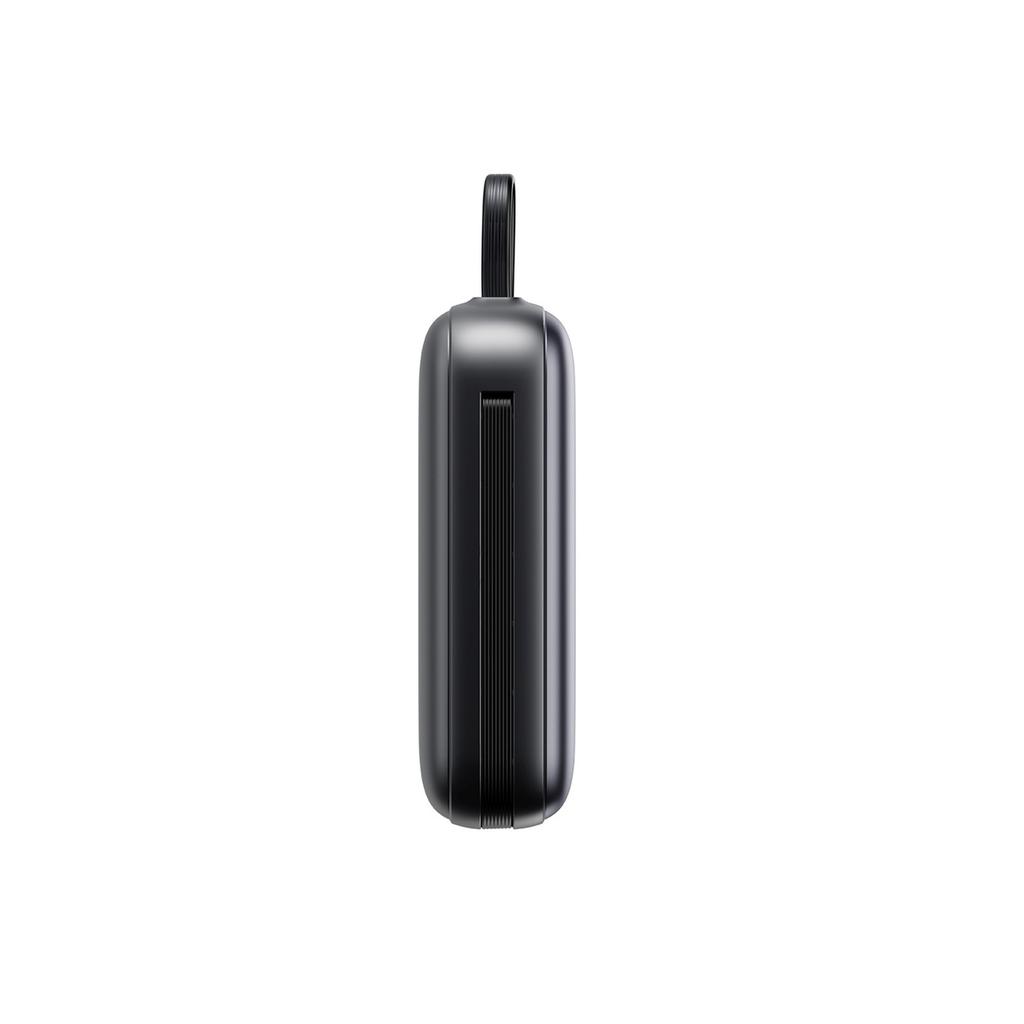 Пауэрбанк 20000 мАч 22,5 Вт USB-C с двойным кабелем - Черный