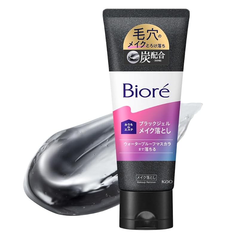 Biore Домашний СПА Средство для снятия макияжа Массажное Черный Гель 200 г