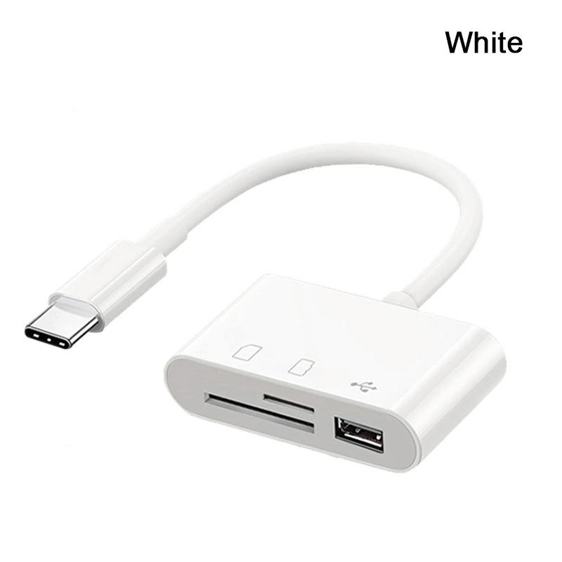 Адаптер Type-C Micro Tf Cf SD Card Reader Writer Compact Flash Usb-C для Xiaomi Huawei Macbook Windows Usb Type C адаптер