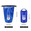 PVC Dry Waterproof Floating Bag Roll Top Dry Bag 20L Water Sports Storage Bag Lightweight Dry