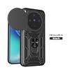 Чехол для Vivo X300 Чехол-крышка для Vivo X200 Pro Чехол для Vivo X100 x300 pro Магнитное кольцо-держатель Бронированный чехол для телефона Защита сдвижной камеры Задняя крышка