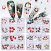 Claus Manicure Accessories Christmas Nail Charms Christmas Nail Decorations Party Nail Rhinestones
