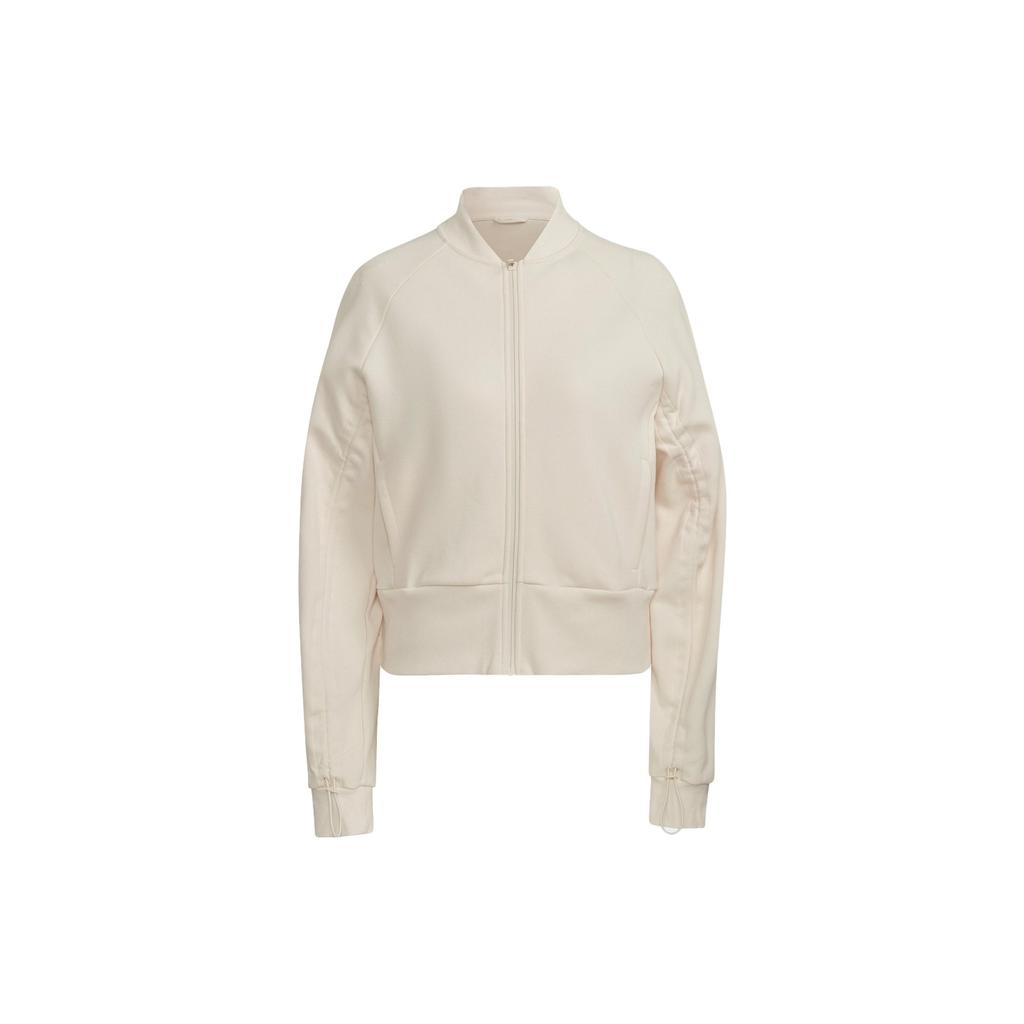 Adidas Женская спортивная куртка с принтом Allover, светло-бежевая, HN5279