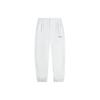 Li Ning китайский иероглиф логотип однотонные свободные спортивные брюки женские брюки белые AKXSB38-3