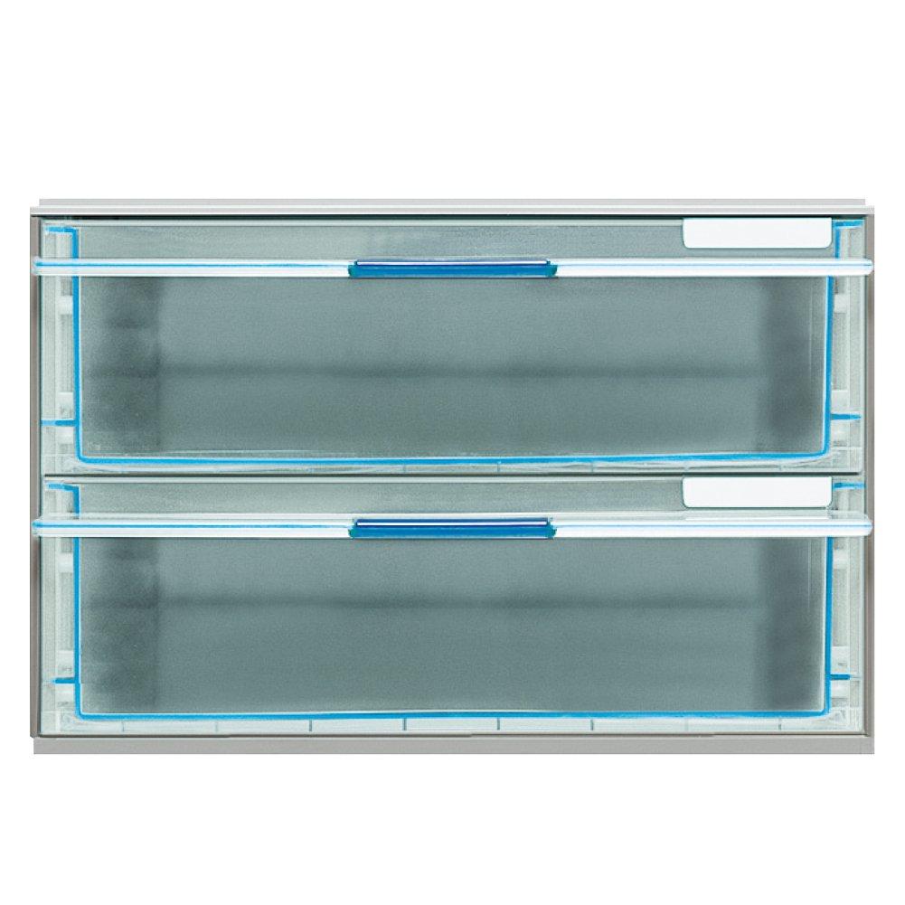KOKUYO Letter Case Прозрачный ящик A4 2 Глубина LC-UNT202M