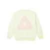 Palace Spring/Summer 2023 Fleece Tri-Ferg Crew Neck Sweatshirt Unisex Tops Light-Yellow PLC23028