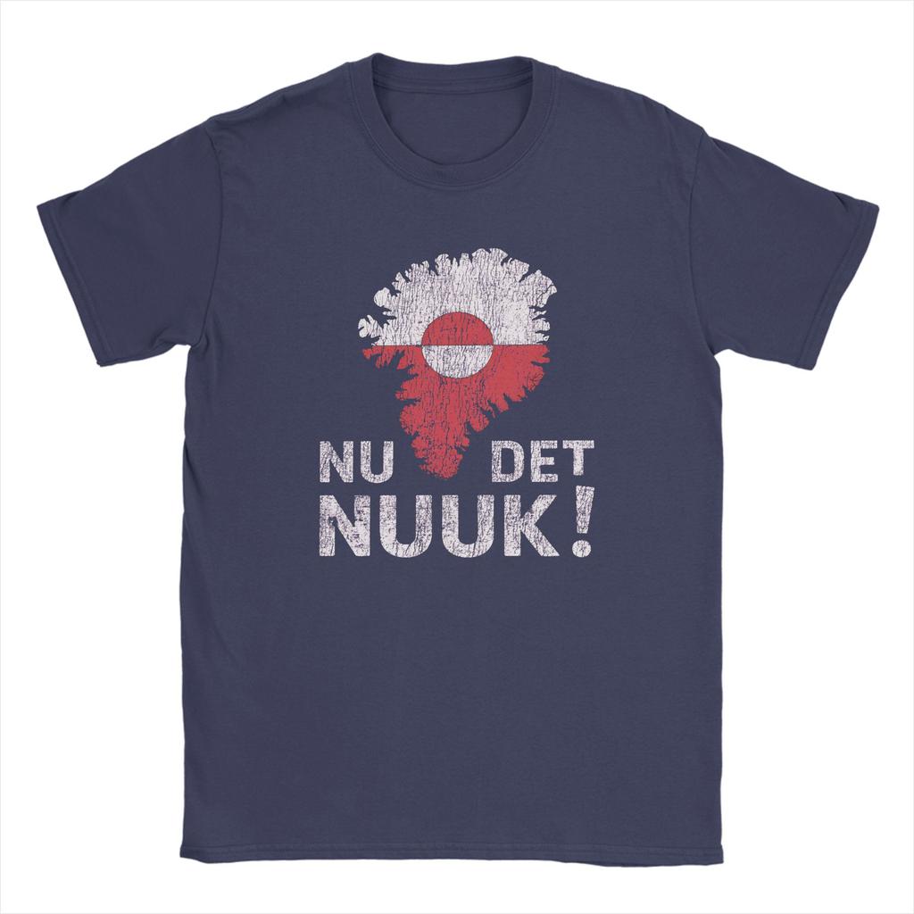 Harajuku TShirt Summer Greenland NuDetNuuk Hip Hop TShirts Cotton Tee Shirt for Unisex Y2K Casual Big Size Short Sleeve Tops