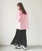 Milkfed Casual MELT BAR WIDE TEE In Pink Women's S/S