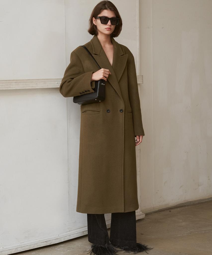 Sigreat Wool Double Overcoat