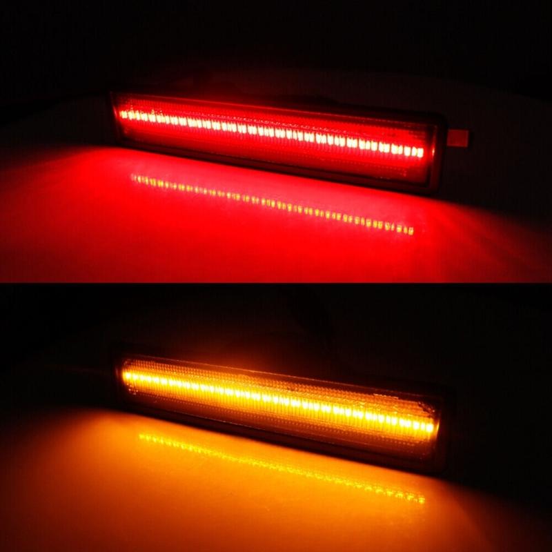 For E30 E32 E34 318is 325es  Board Side Turn Signal Marker Light Lamp Lens