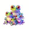 Charming Acrylic Frog Shape Car Hanging Ornament For Adorable Vehicle Decor