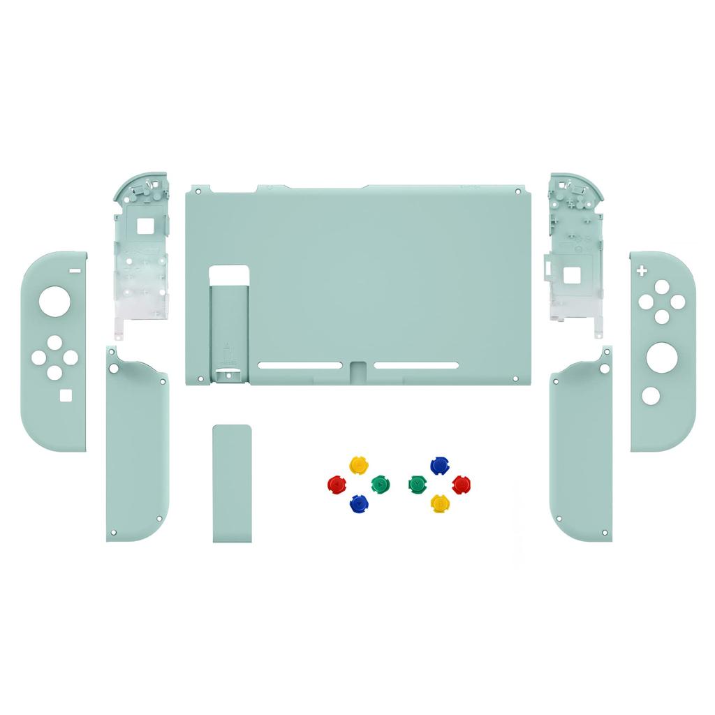 В комплекте задняя пластина для eXtremeRate Switch, сменный чехол для Switch своими руками, корпус контроллера с держателем и полной кнопкой