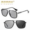 aoron Fashion Photochromic Polarized Sunglasses for Men Women Outdoor Sports UV400 Anti Glare Driving Fishing Glasses