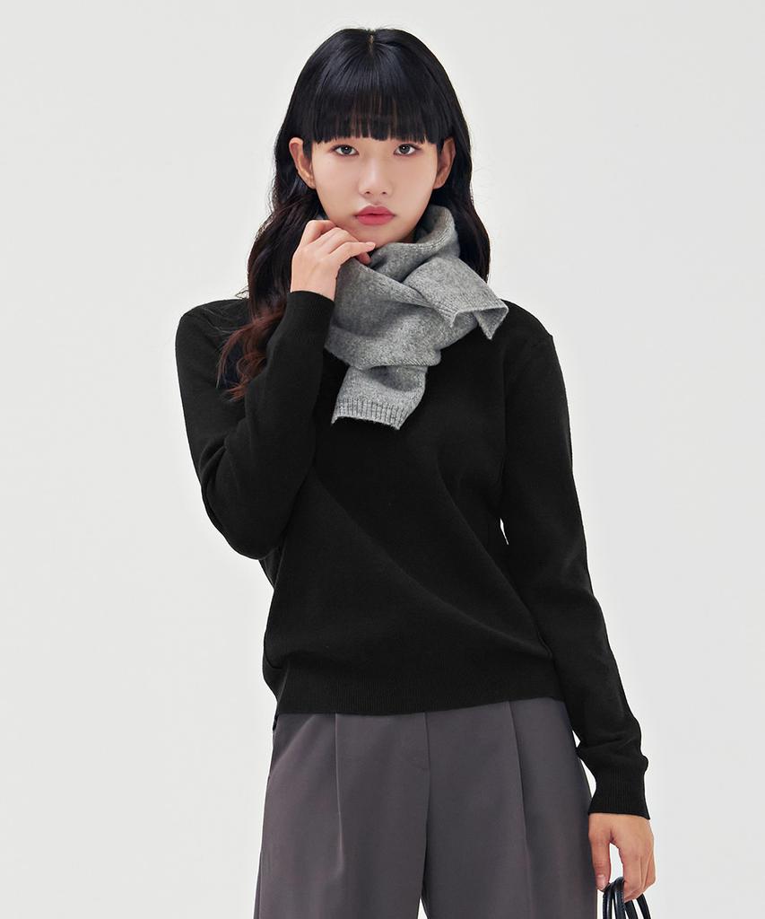 CHASECULT Women'S Basic Round Sweater-Bfzg5203D03