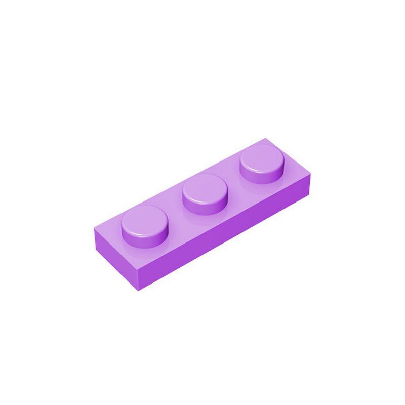 Нетоксичный Moc 10 шт. 3623 Пластина 1x3 Набор Строительных Блоков Высокотехнологичная Плата Световая Панель Кирпичики Частицы Идея Игрушки Детский День Рождения Подарки для Детей
