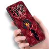 Anime Helluva Boss Black Silicone Phone Case For Huawei P10 P20 P30 P40 Lite P50 P60 Art P50E P Smart Z 2018 2020 2021 Pro 2019