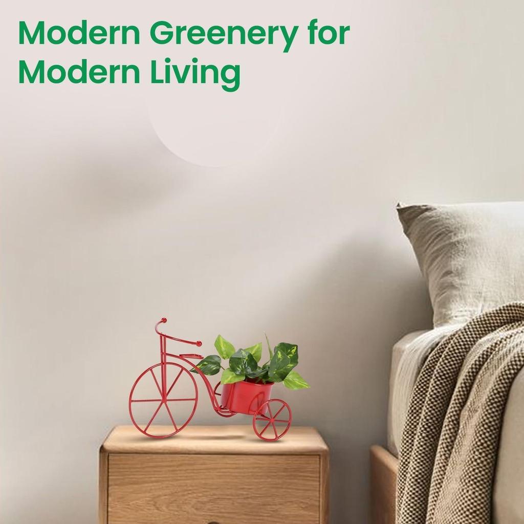 Metal Flower Vase Planter Pot - Pedal Paradise