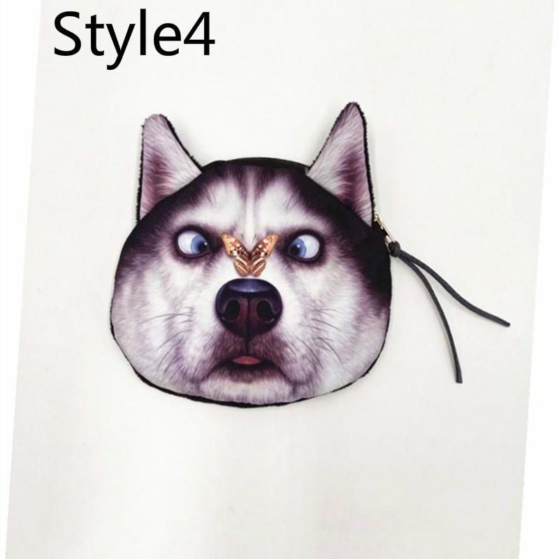 Coin Purse Coin Bag Zipper Key Bag Cartoon Cute Coin Bag Card Bag Girl's Creative Wallet