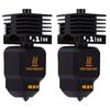 2Pcs 3D Printer Hotend Kit Fit for Bambu Lab P2S H2D H2S H2C 0.6mm with 4Pcs Silicone Socks Extruder Accessories