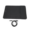 Charging Mouse Pad Qi Standard Slip Resistance Base 15W Fast Charging Mouse Mat for Home Office